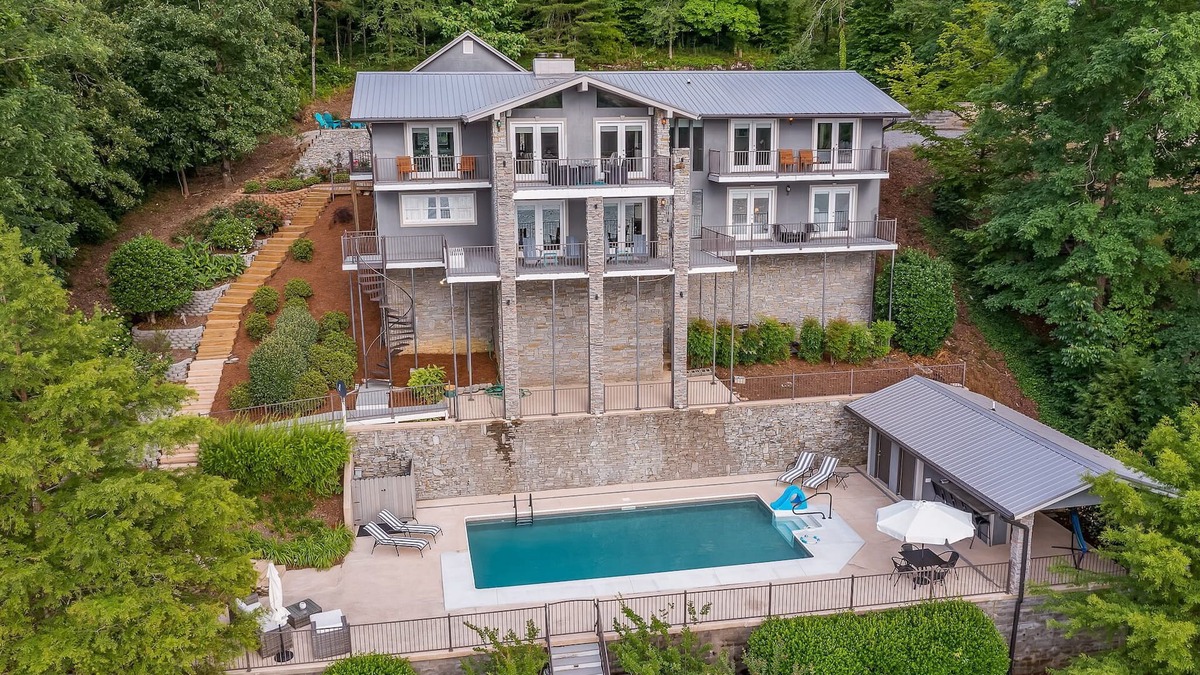 Cullman House | Expansive Retreat with Heated Pool & Gorgeous Views
