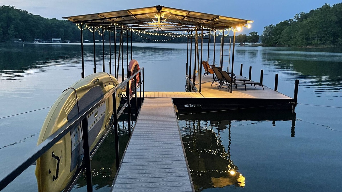 Reed Creek House | Expansive views on deep water with a private dock! 2 paddle boards & 2 kayaks