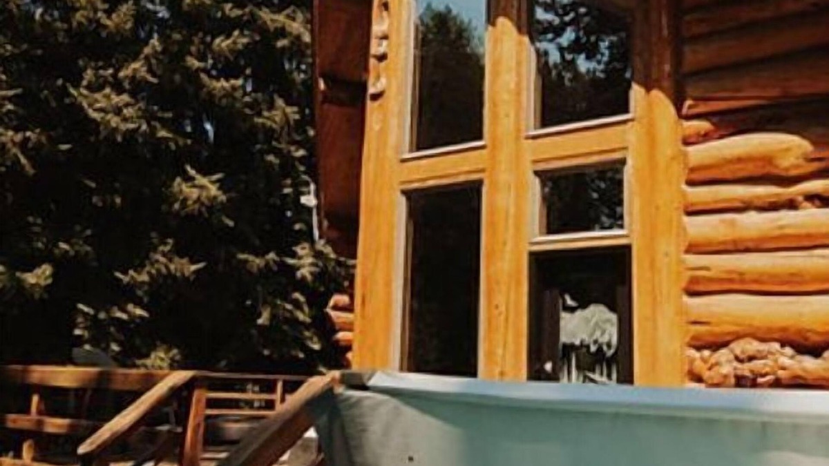 Roberts Cabin | Experience extraordinary peace, privacy, & luxury. Modern log cabin, georgeous!