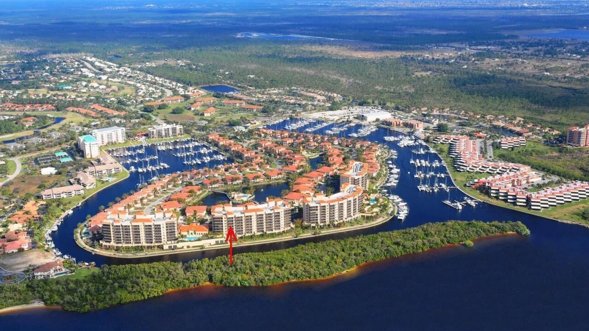 Burnt Store Marina Condo | Experience Gulf Front Coastal Living @ Grande Isle III on Prosperity Point