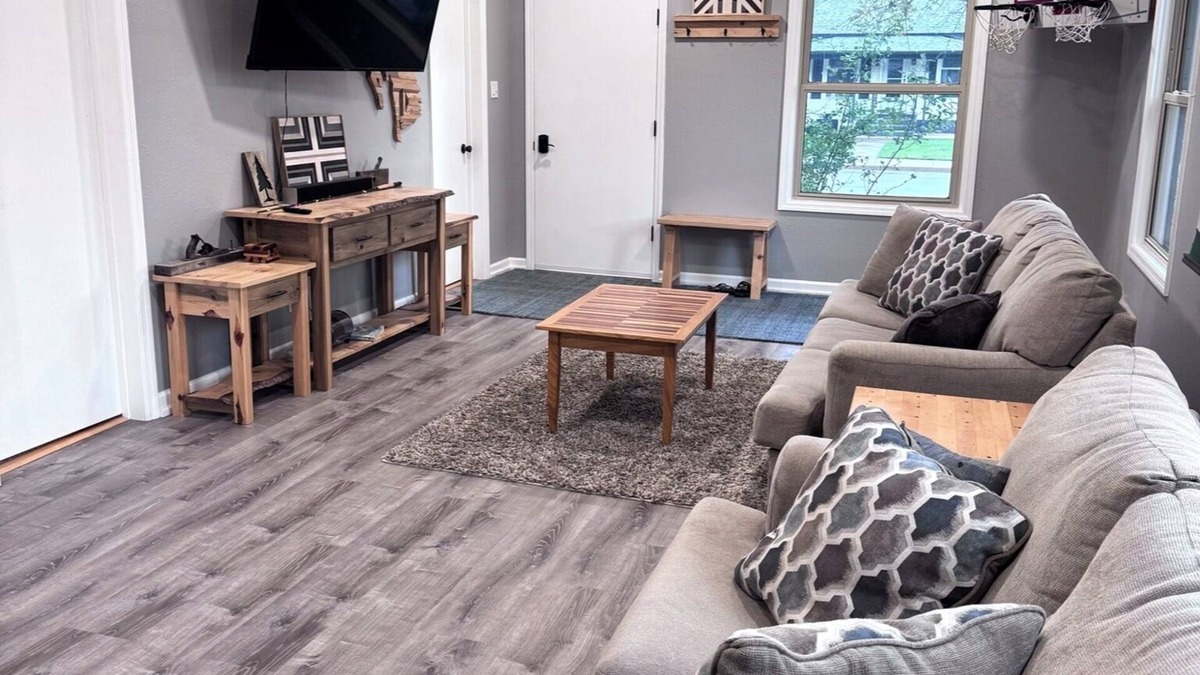 Sheridan House | Experience the charm of Sheridan with our cozy two 2-bedroom, one bath house!