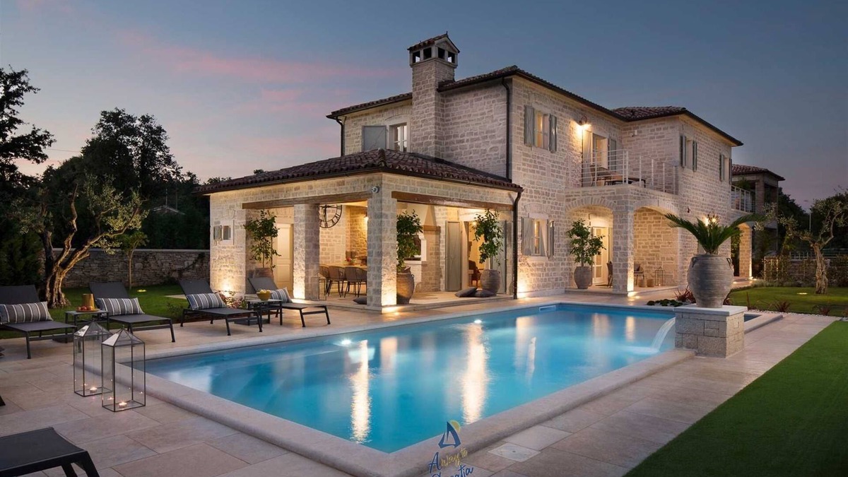 Korenici Villa | Exquisite country villa for 8 with pool, organic garden and playgrounds