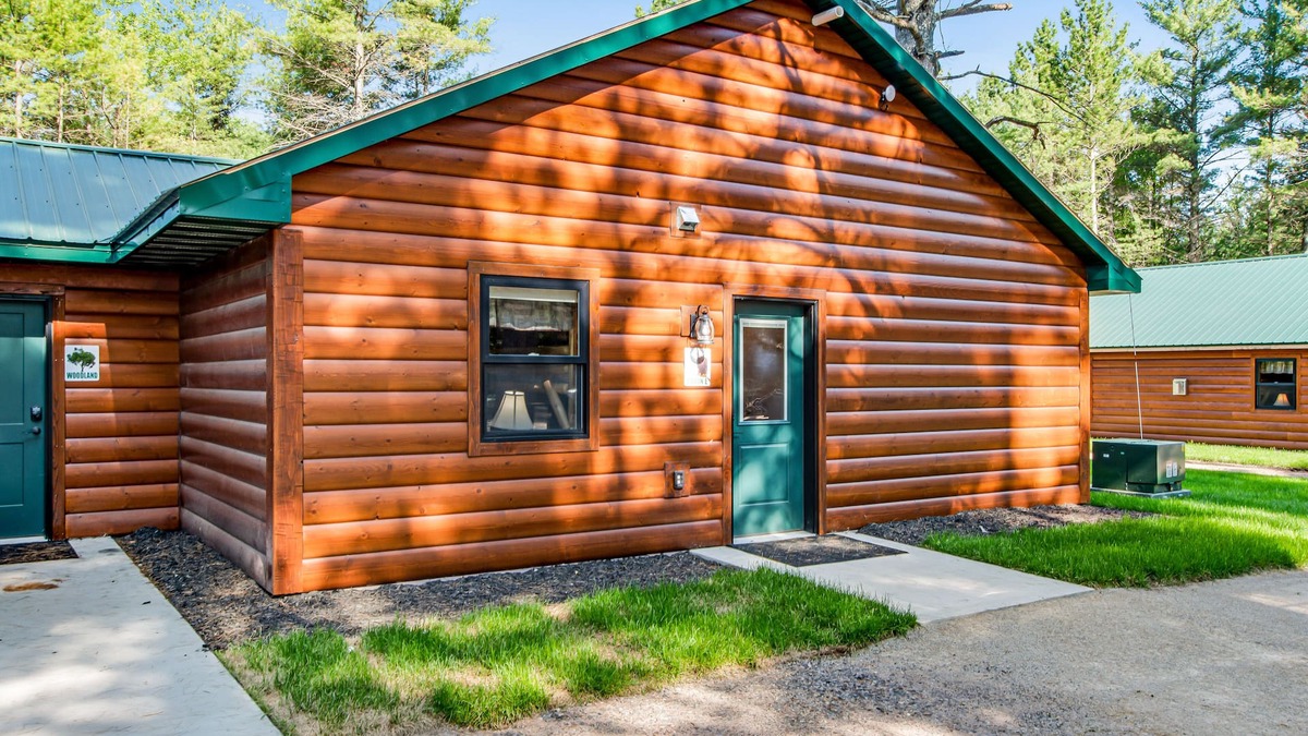 Conover House | Exquisite dog-friendly cabins with hot tub, fireplace, patio, grill, central AC, & W/D