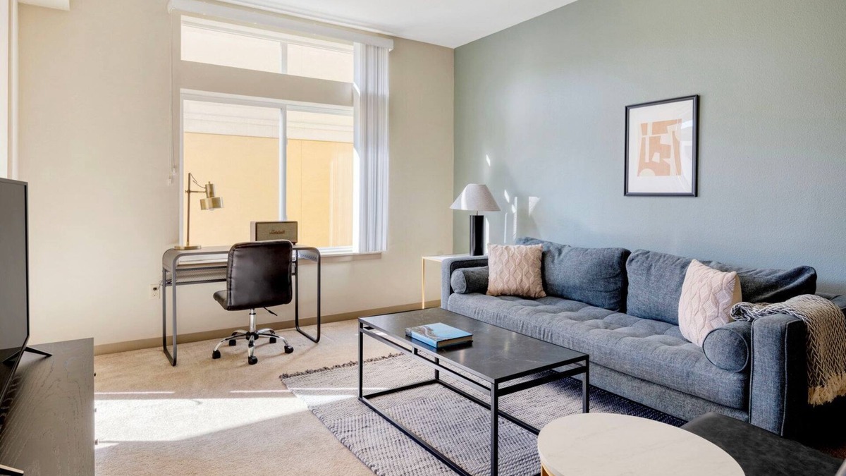 Dublin Apartment | Exquisite Dublin 1BR w/Gym & A/C, nr BART Station, by Blueground
