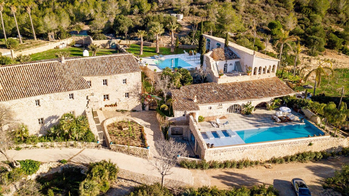 Olivella Villa | Exquisitely renovated 2500sqm Typical Catalan Villa in the heart of Natural Park