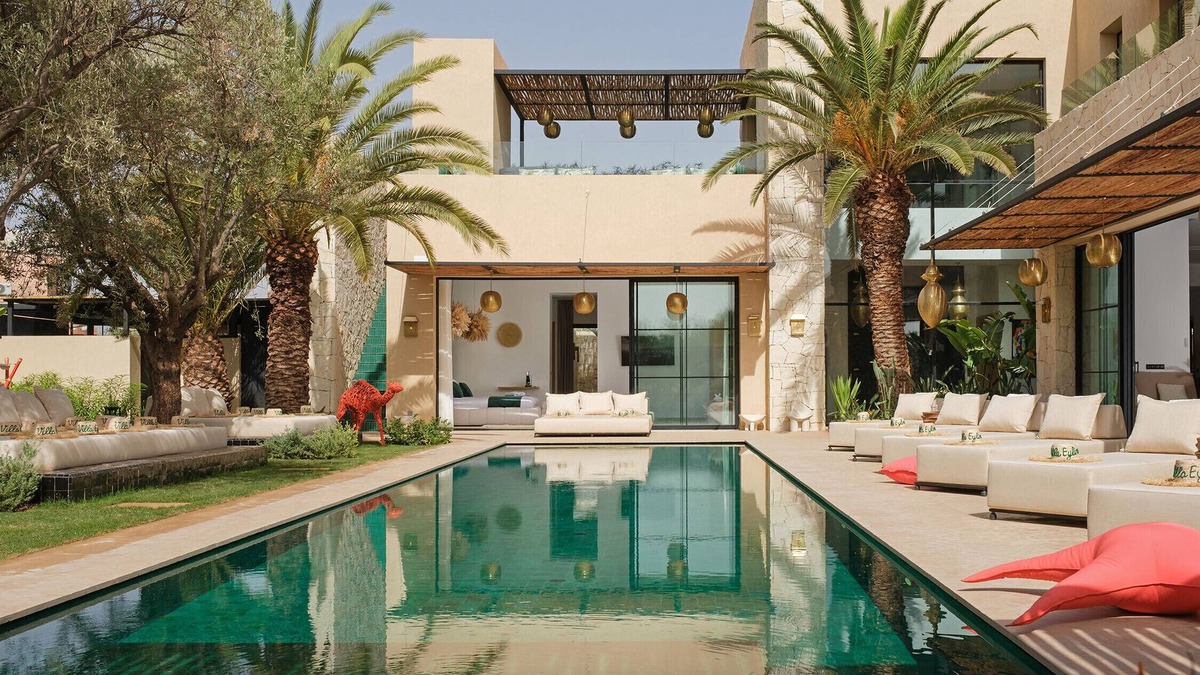 Marrakech Villa | EYLINE - luxurious villa with SPA on the Amelkis Golf course near Marrakech