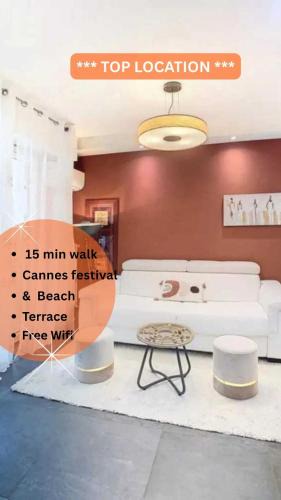 Prado - Republique Apartment | F3 4 pers 15 min Palace Cannes
