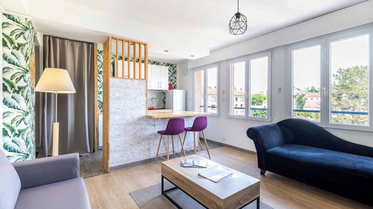 Quartier de France Apartment | F3 on the banks of the Allier