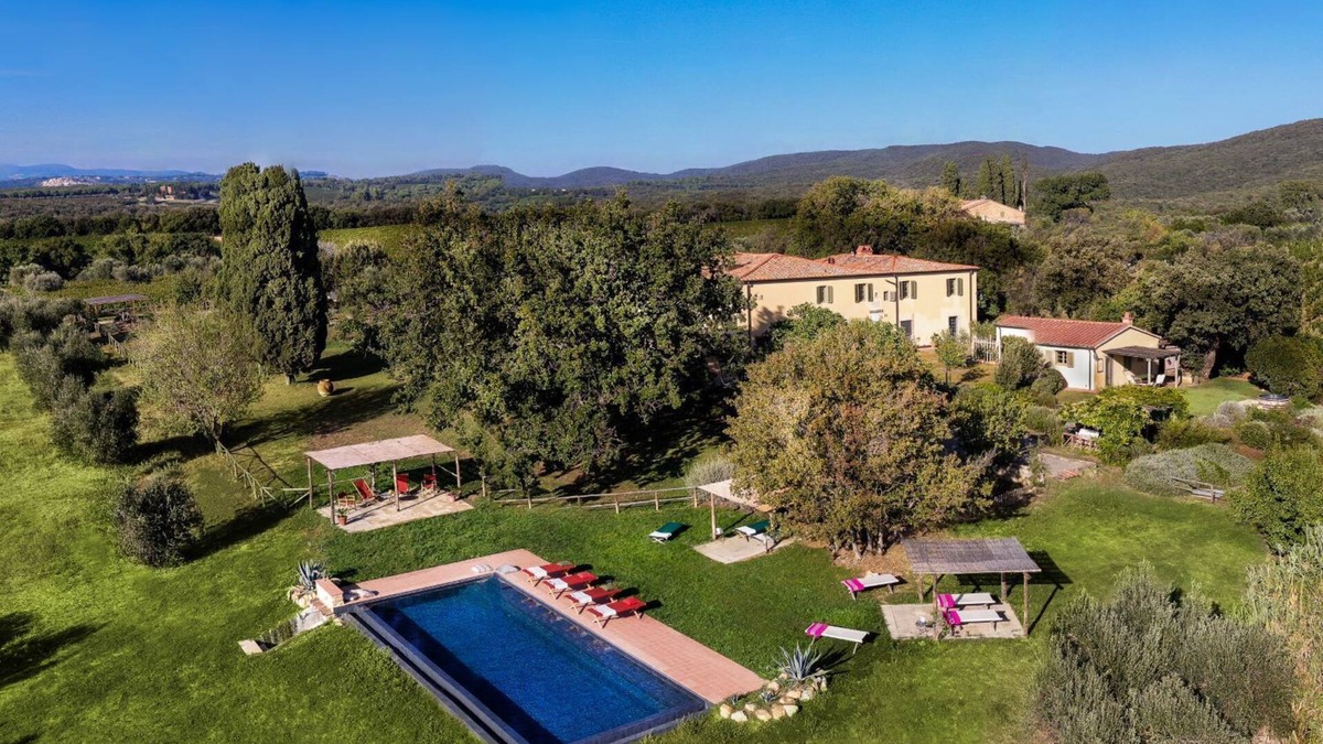 Bolgheri Villa | FABULOUS 12BD-12BA VILLA W/BEAUTIFUL VIEWS - POOL AT BOLGHERI ESSENCE OF TUSCANY
