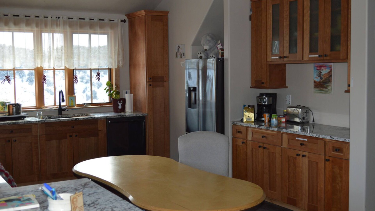 Eagle Apartment | Fabulous night sky from with personal touches and cool nights.