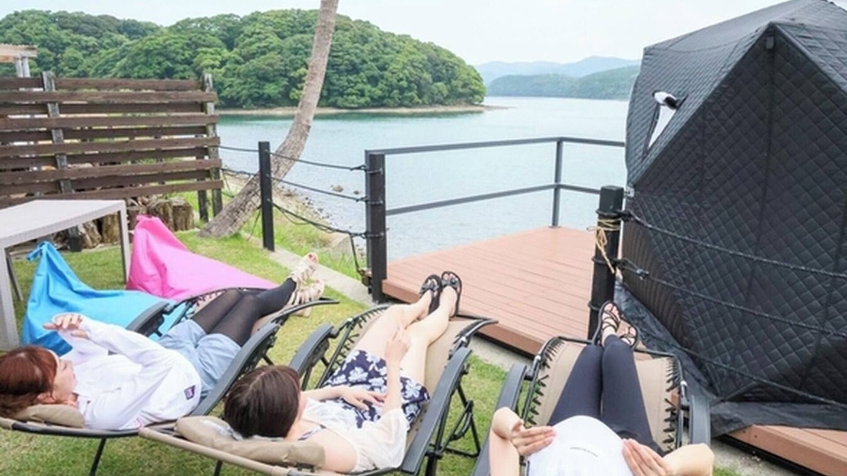 Matsuura RV Rental | Facing cabin for 4 people Panoramic sauna pre/Matsuura City Nagasaki