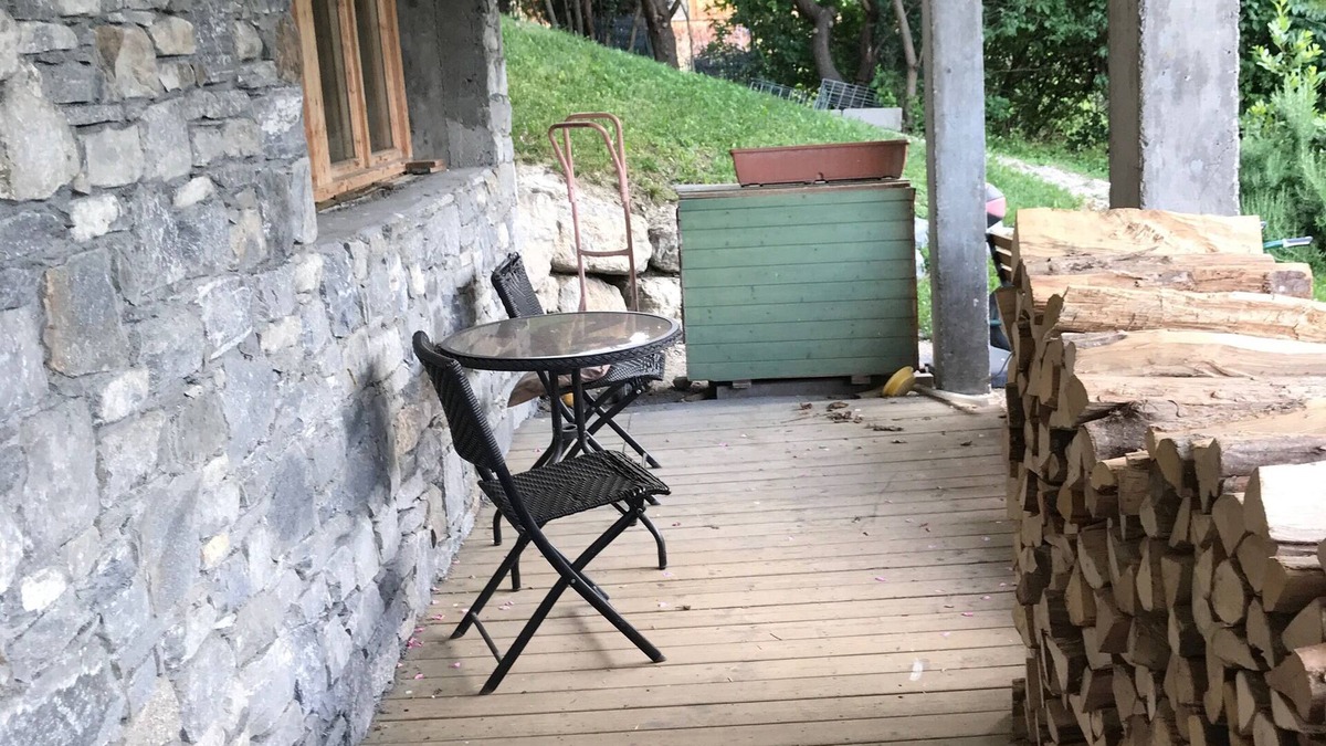 Passy Apartment | Facing Mont Blanc Private Apartment for 2 in chalet with terrace
