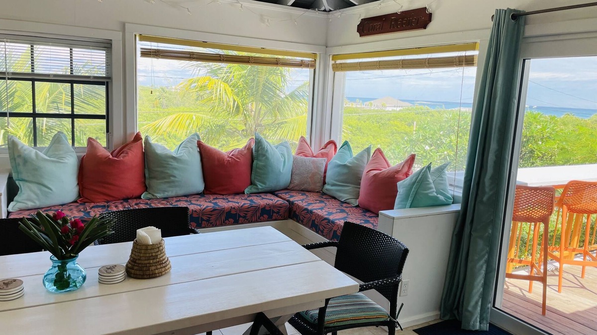 Farmer's Hill House | Fair Winds: Tropical Beach House, Stunning Ocean Views, Steps to the Beach!