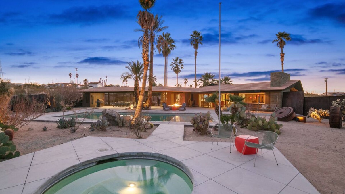 Twentynine Palms House | Fall Availability! Unique Ranch Near Joshua Tree National Park with Private Pool!