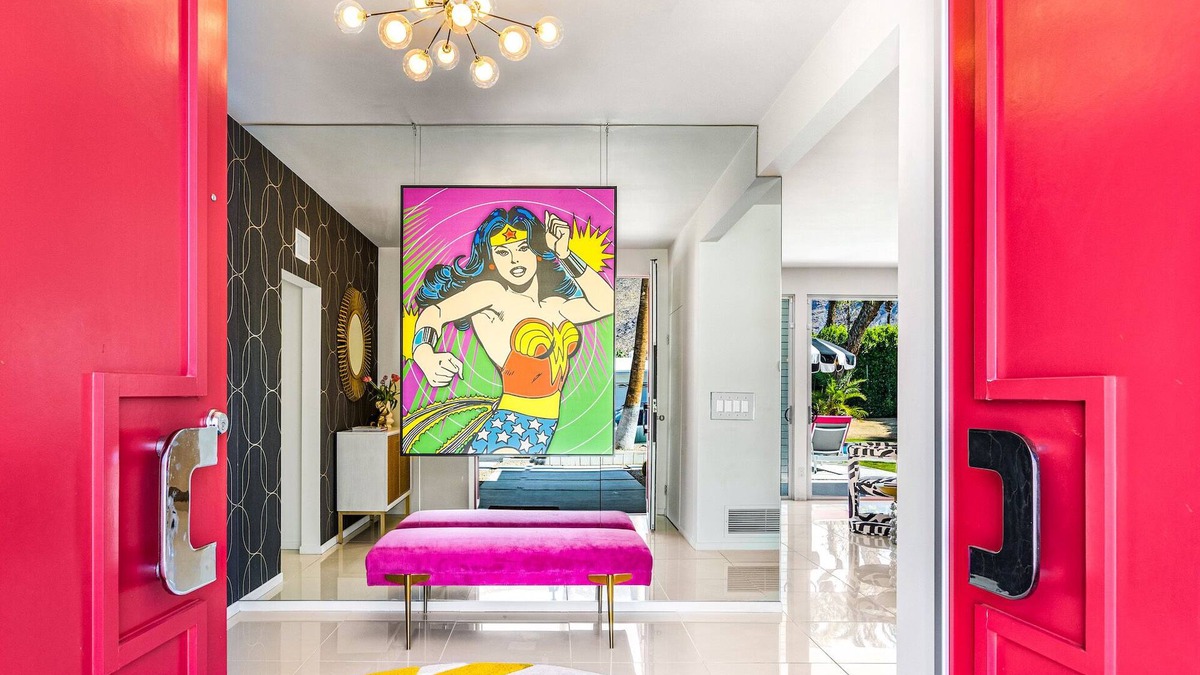 Indian Canyon House | Fall Availability! Sprawling Mid-Century Modern Home! Casita! Bar Room! Pool!