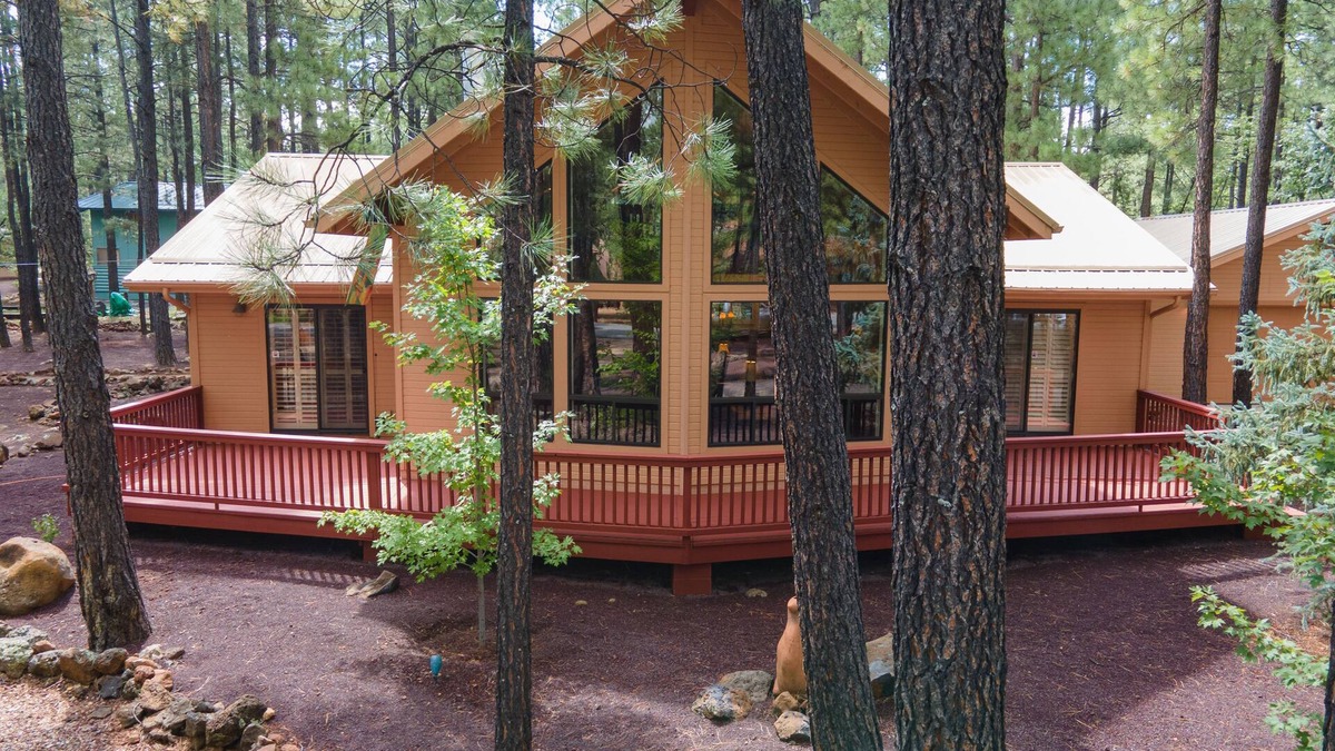 Pinetop House | Fall is beautiful in the Wh. Mtns! Stay @ Sunset Timbers!