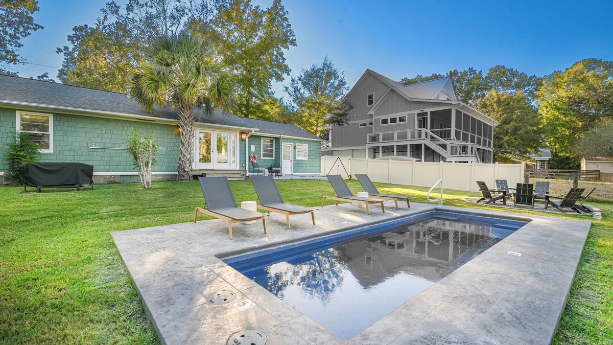 Hanahan House | Fall Savings! 3BR Marsh & River view home with private pool