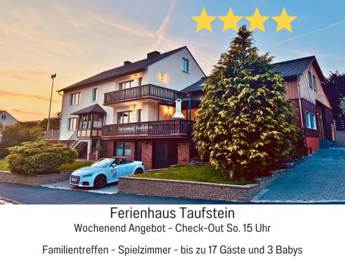 Rixfeld House | Familientreffen - Ganzes Haus - Spielplatz - Spielzimmer - Garten - Scheune - Terasse - Grill - Ferienhaus Taufstein