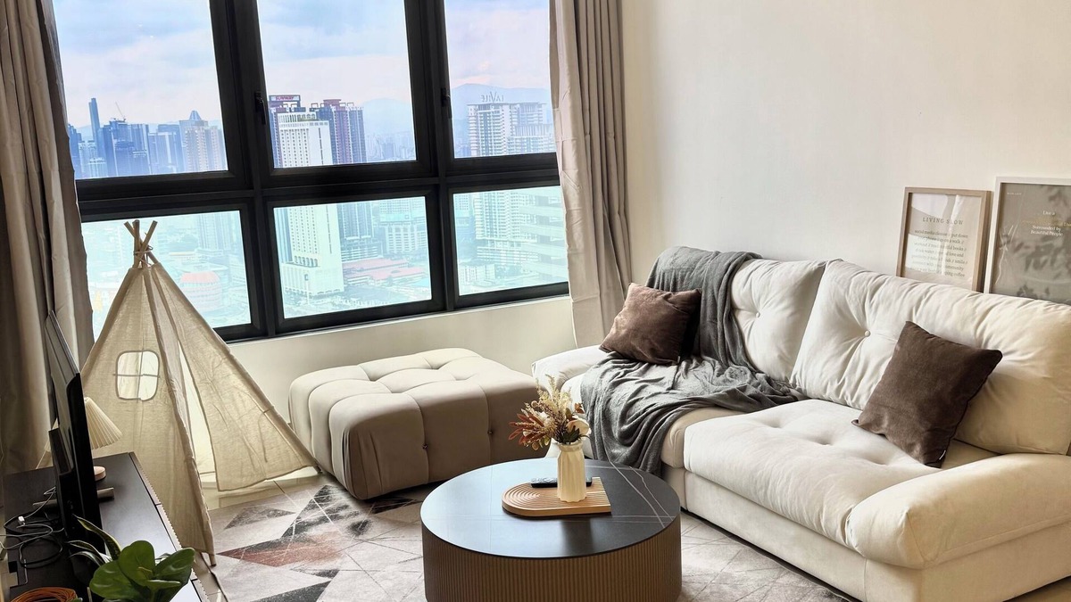 Taman Pertama Apartment | Family-Friendly 3BR Condo with KLCC View + Kids’Toys, 2 Baths