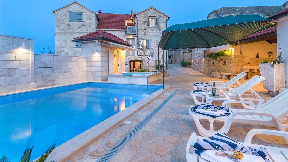 Skrip House | Family friendly house with a swimming pool Škrip, Brač (K-17345)