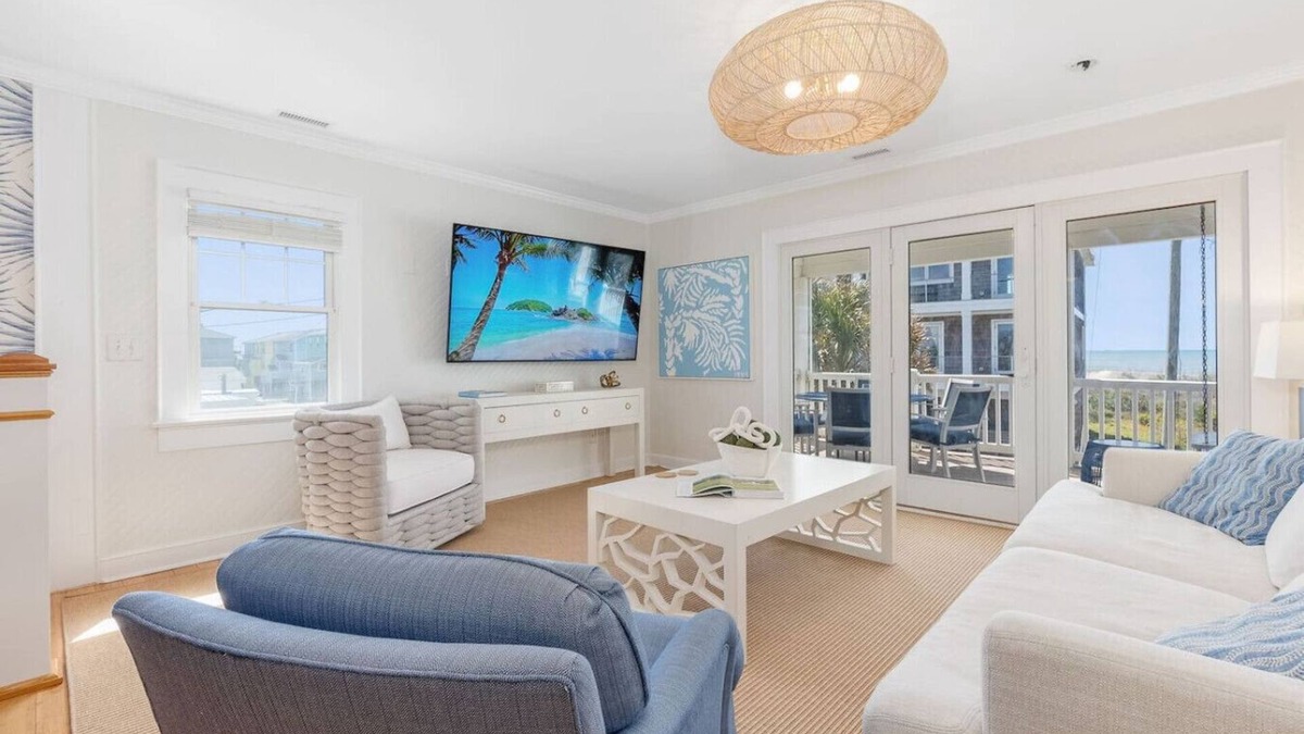 Atlantic Beach Apartment | Family Fun~2nd Row Beach House w/Ocean Views