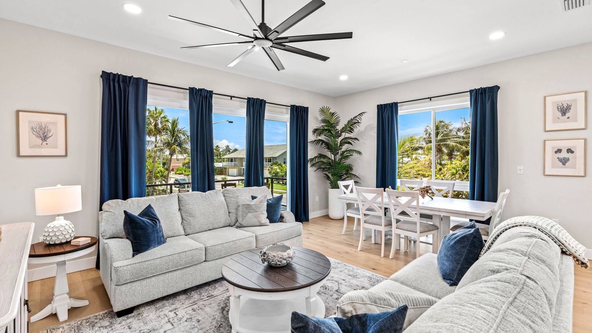 Indialantic By The Sea House | Family & Group Friendly — Book Both Indialantic Townhomes W/Private Balconies