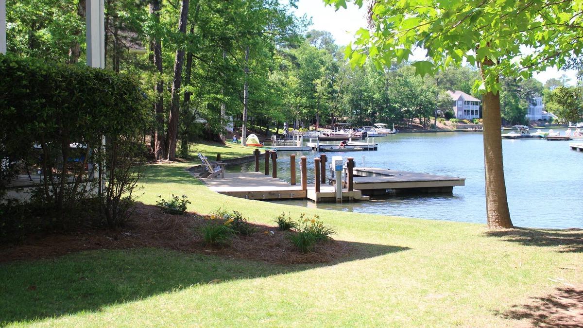 The Woods of Longleaf House | Family home on beautiful Lake Martin in a quiet cove. Great location!
