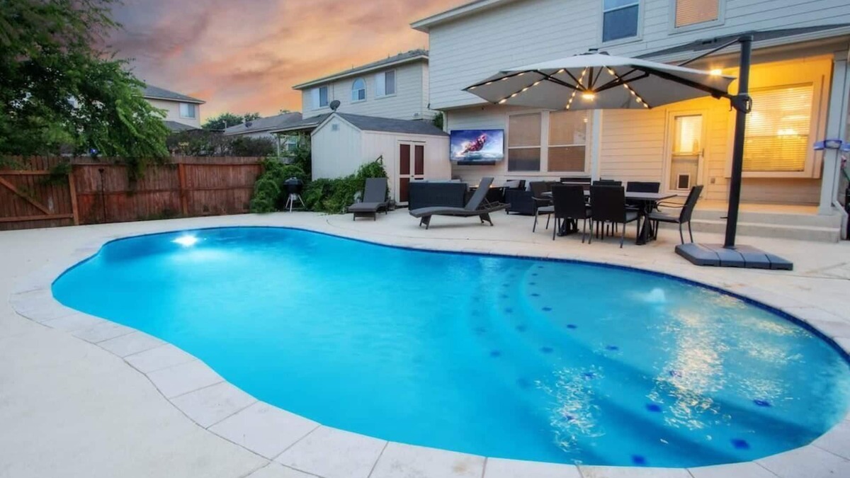 San Antonio House | Family Home ~Pool ~SeaWorld Nat'l Shooting Complex