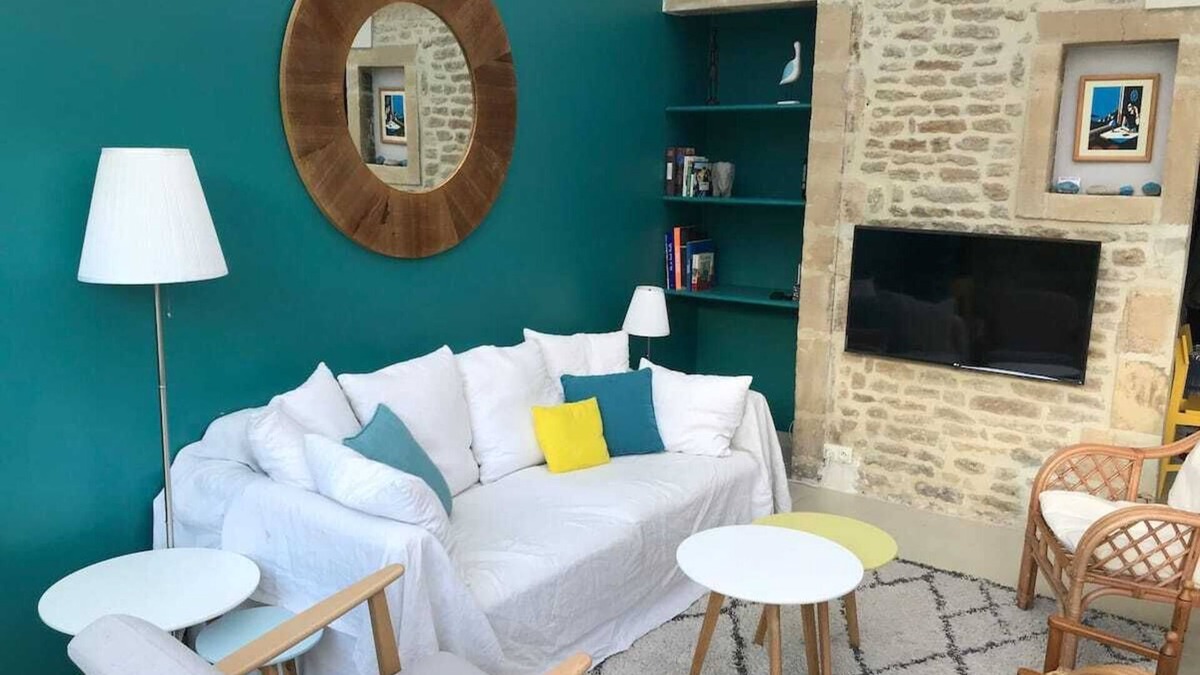 Saint-Regnobert-de-la-Cote-de-Nacre House | Family house 250m from the beach/