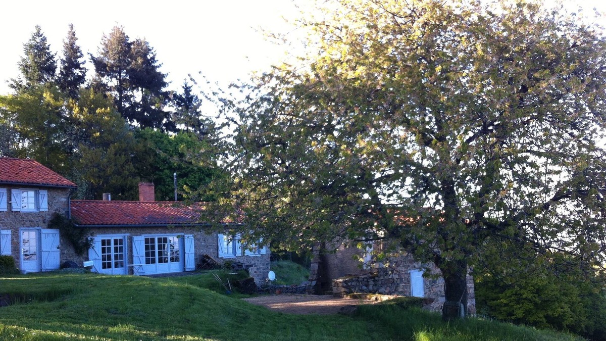 Cherier Cottage | Family house in mountain above vineyards. Large domain forest and land.