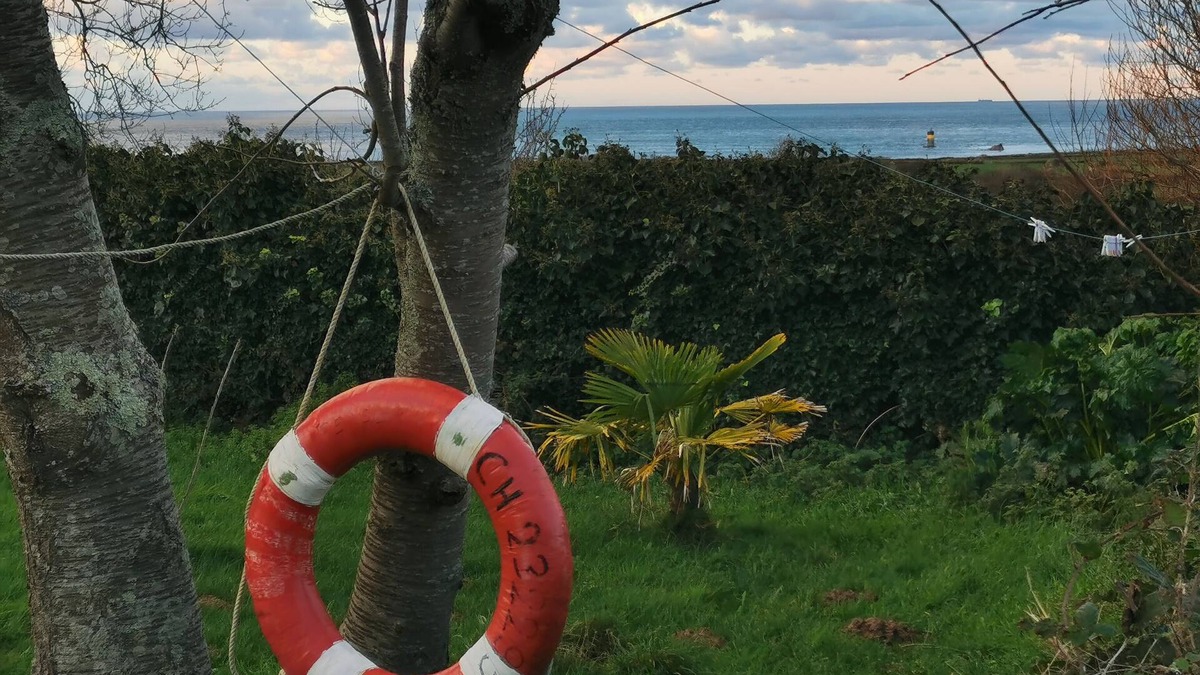 Saint-Germain-des-Vaux House | Family house with sea view sleeps 7 (possible 6 more in adjoining house)