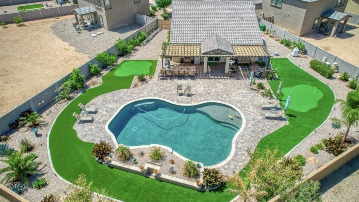 Maricopa House | Family Oasis! Pool+Kitchen/bar+outdoor living!