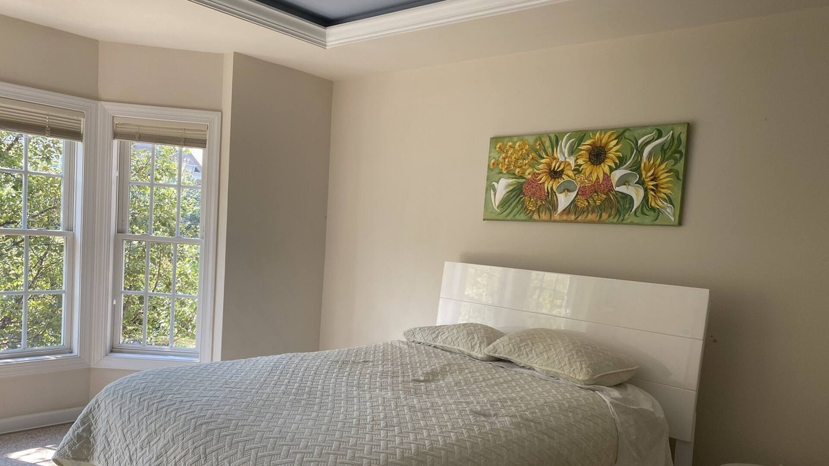 Gaithersburg House | Family or group. Comfortable, modern house with garage, balcony, gym, pool.