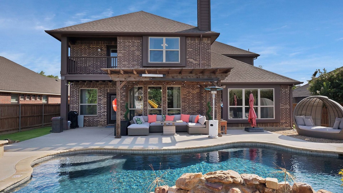 Denton County House | Family Resort-Style Oasis with Pool & Playground; 2026 FIFA World Cup