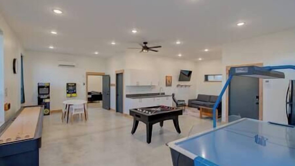 Seaview House | Family Retreat, Indoor Pickleball/Gym, 3 buildings