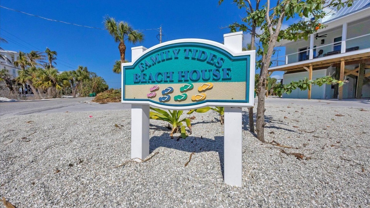 Palm Island House | Family Tides: Beach Pool and Dock.This 4 Bedroom beach house has it all!