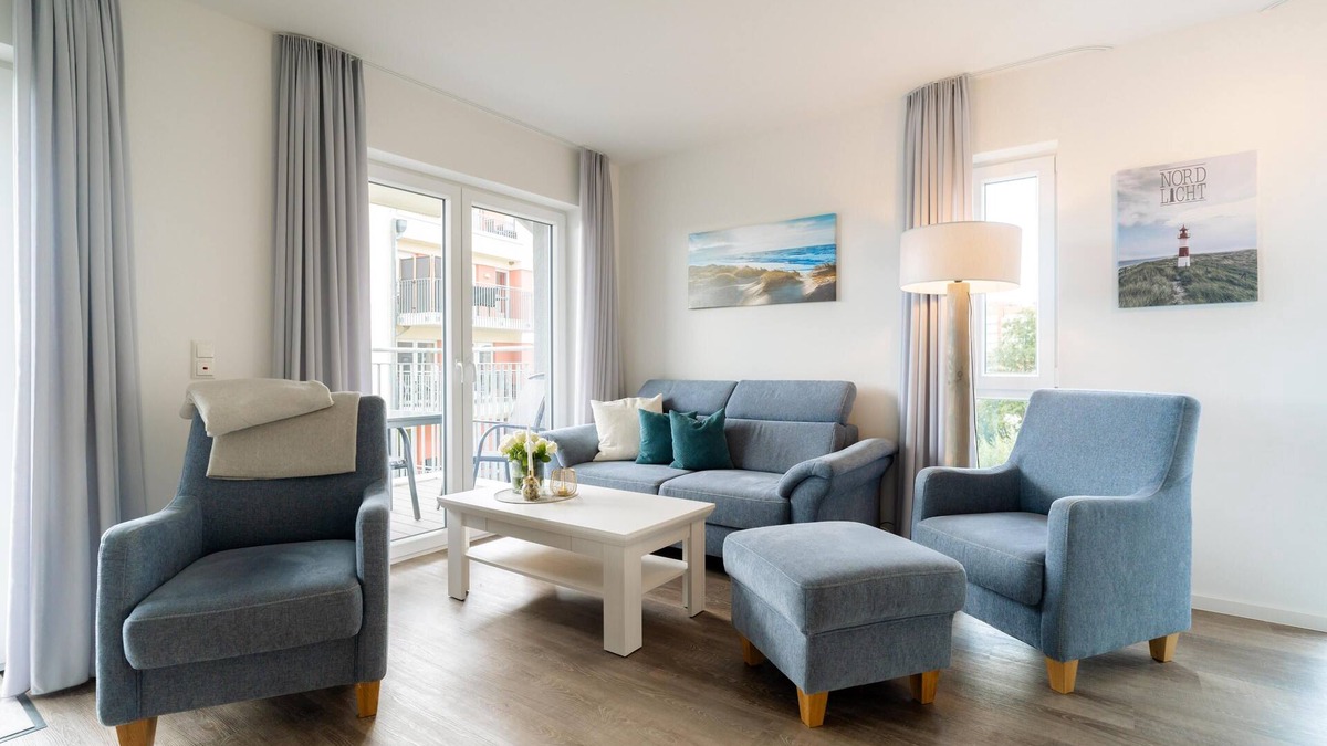 Schillig Apartment | Family vacation at the North Sea: vacation apartment with private sauna for 4 people