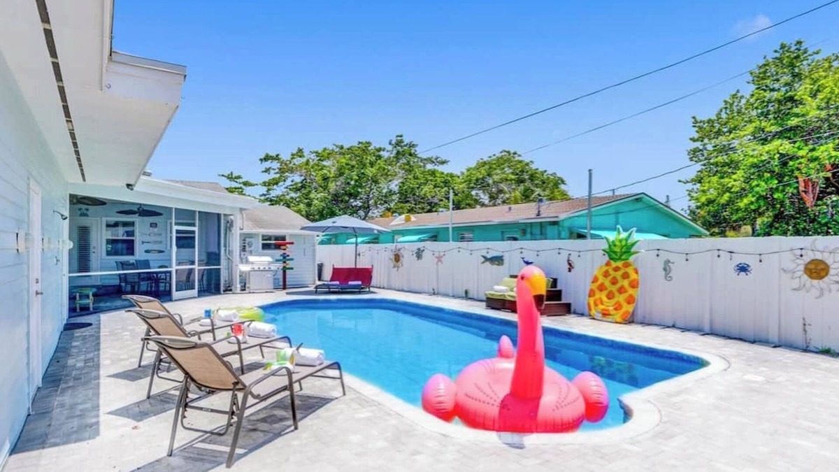 Dania Beach Villa | Family Villa~3 Kings~Big Game Room, by the Beach