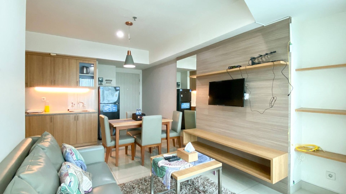 Bekasi Barat Apartment | Fancy And Nice 3Br At Grand Kamala Lagoon Apartment