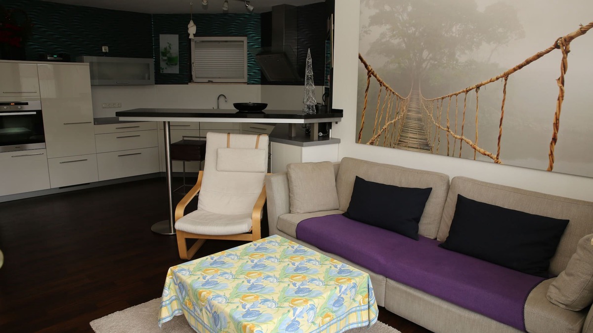 Bad Wildungen Apartment | Fantastic apartment with terrace, large garden and wonderful view