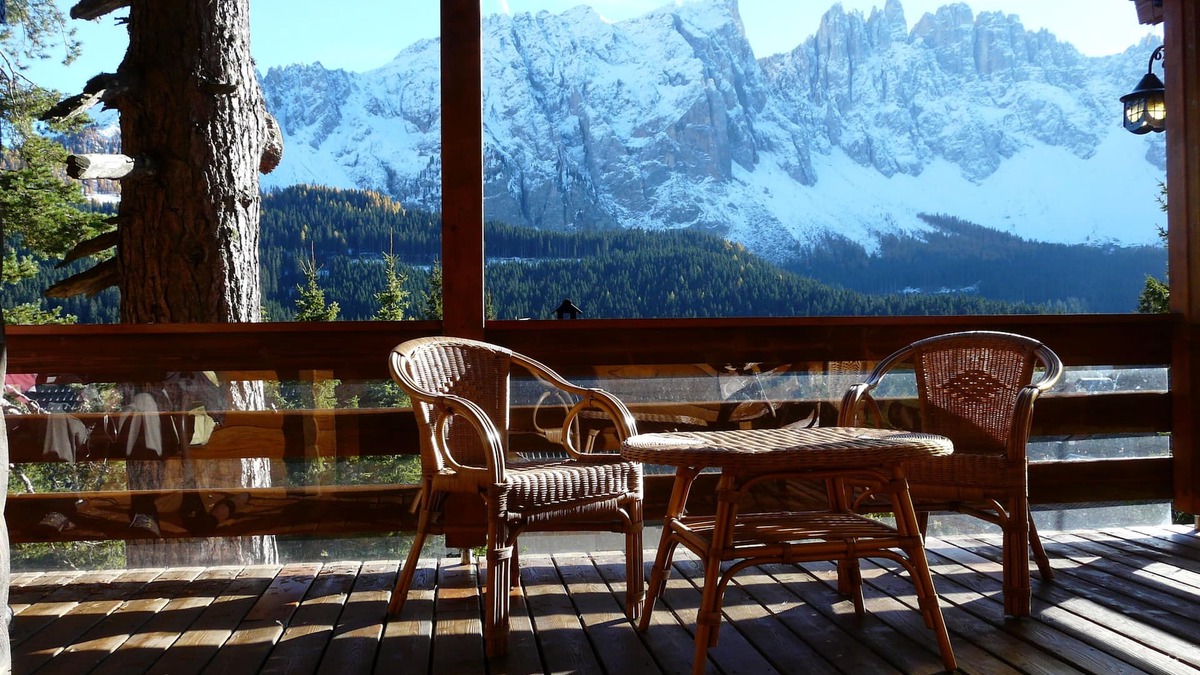 Carezza House | fantastic view on Rosengarten and Latemar