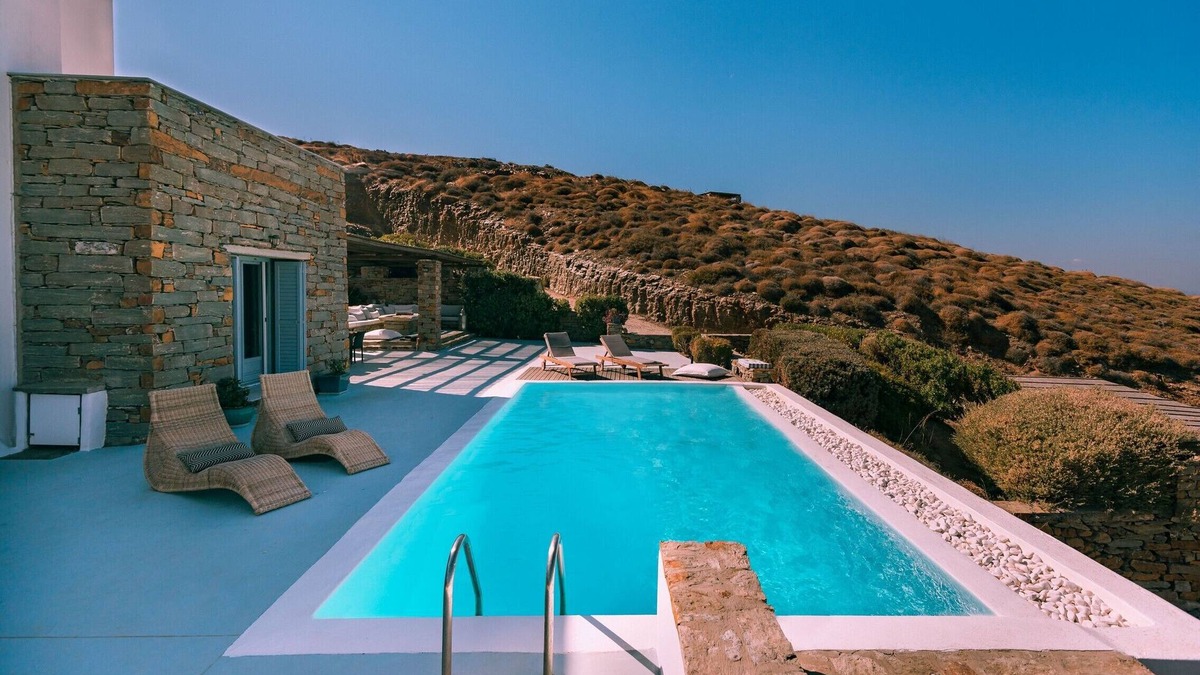 Kea Villa | Fantastic villa Jomar with a swimming pool and amazing sea view