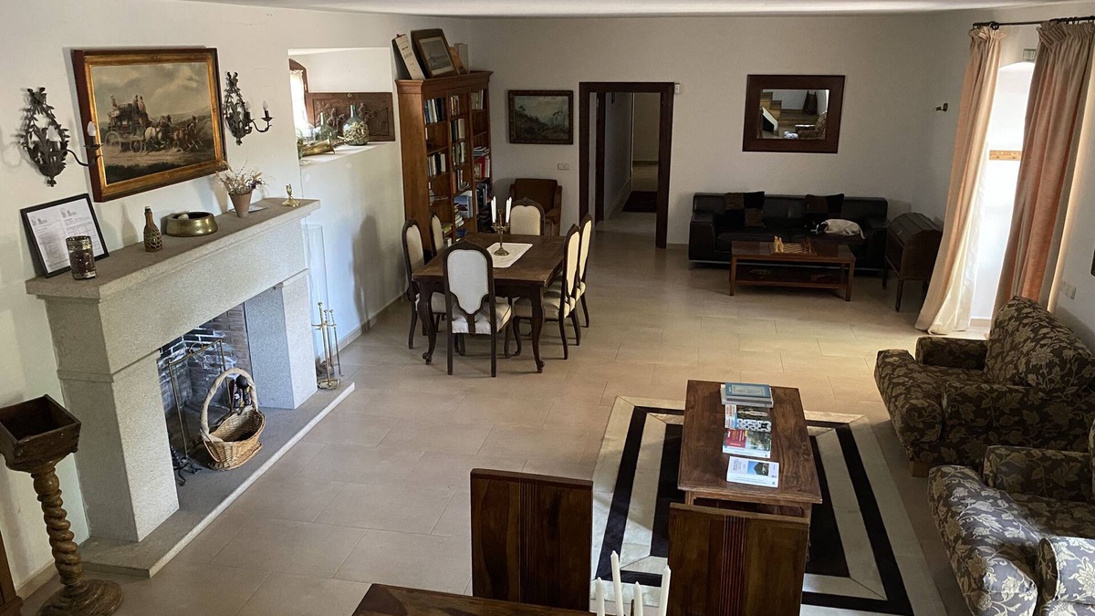 La Adrada Cottage | Farm of 3 has fenced, with two-story house and stables with dressage track