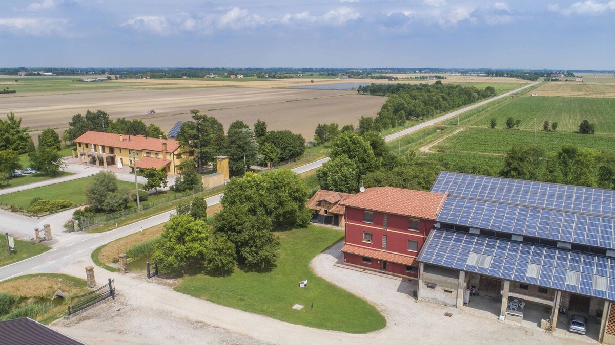 Palazzolo dello Stella Apartment | Fattoria 1, spacious apartment in the farm courtyard