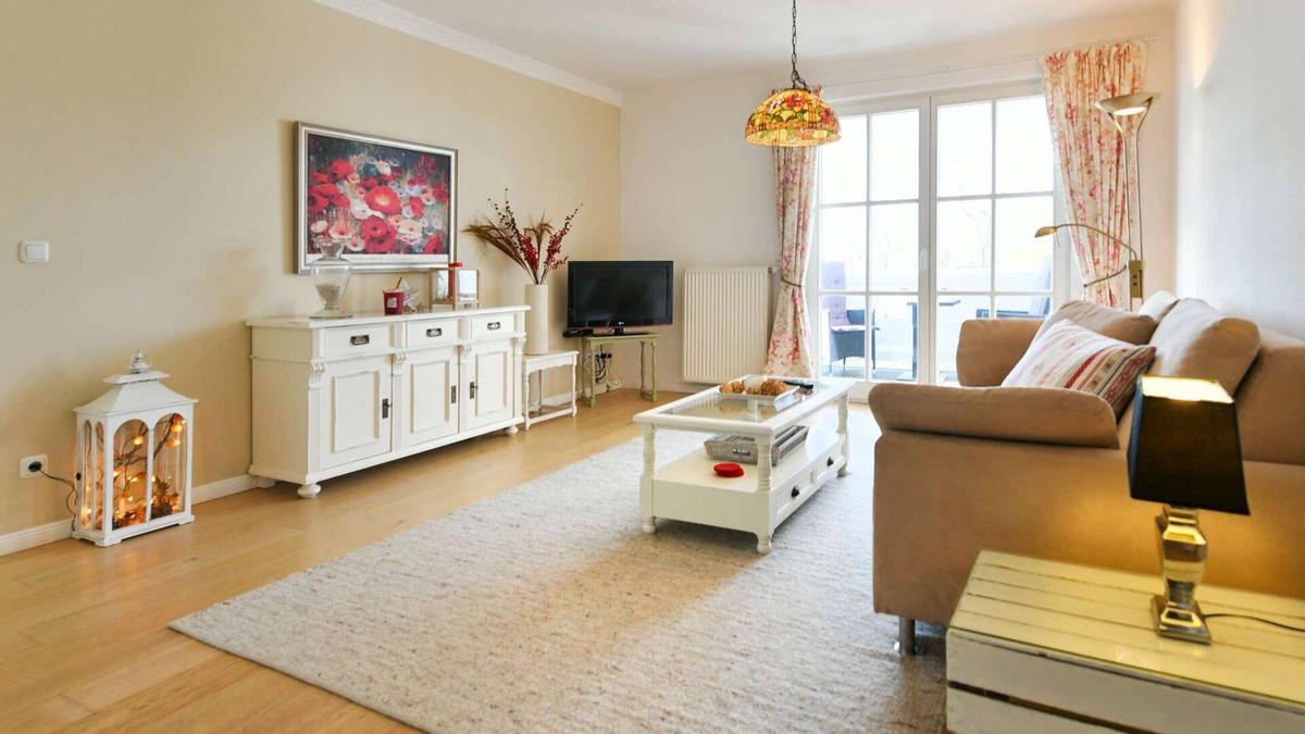 Binz Apartment | Feel-good vacation with a sunny balcony!