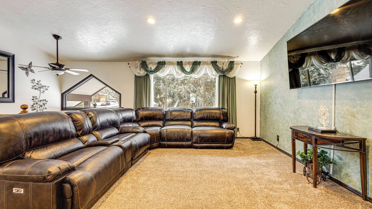 Pocatello House | Fenced Yard, Patio: Family-Friendly Pocatello Home