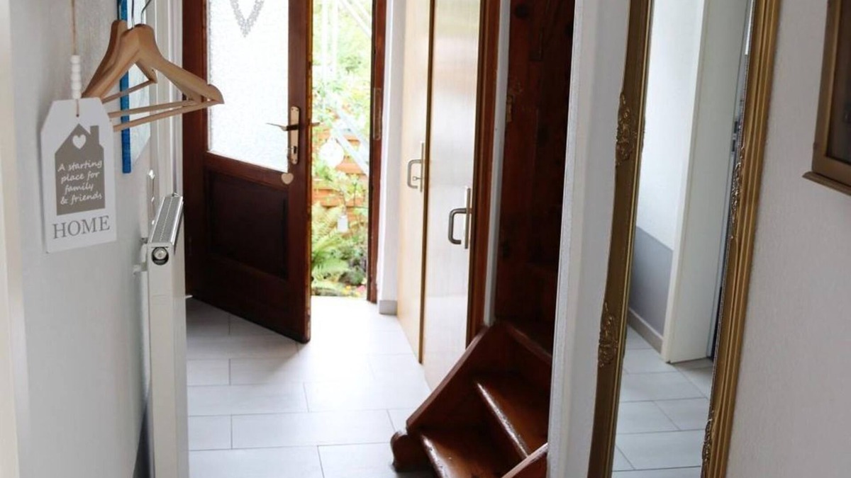 Neustadt-Konigsbach House | Ferienhaus Am Marienbrunnen - Ferienhaus, Dusche und Bad, WC, 2 Schlafräume