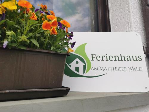 Weismark House | Ferienhaus am Mattheiser Wald