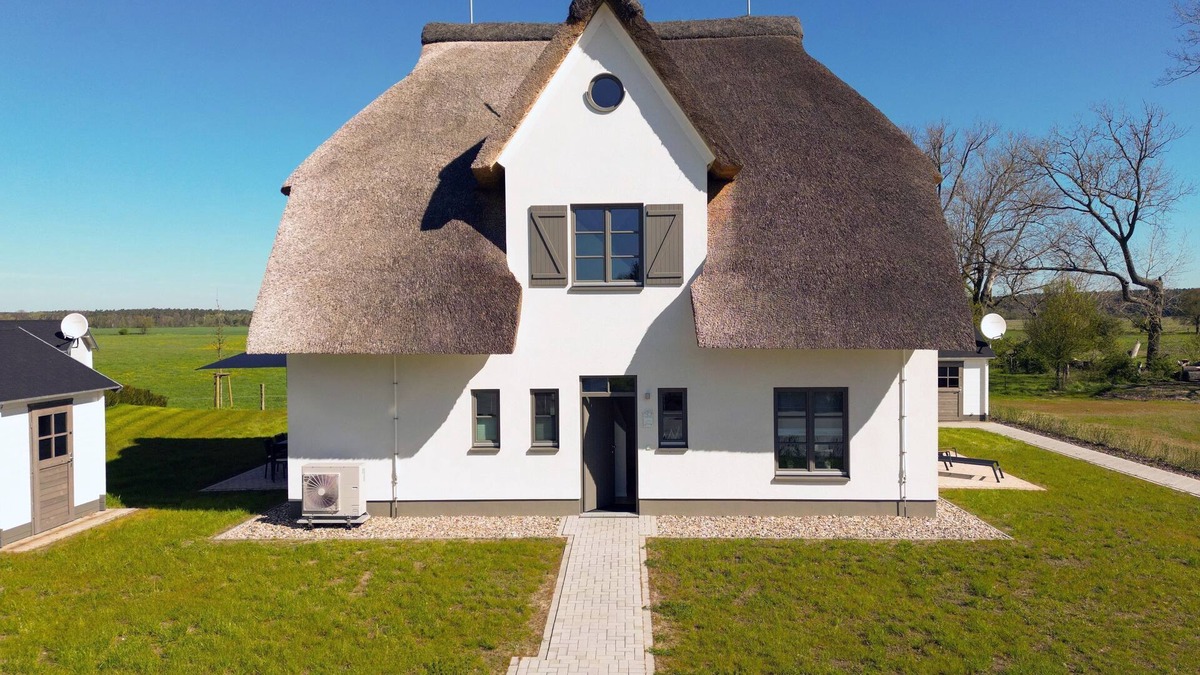 Stolpe auf Usedom Apartment | Ferienhaus Carl Reinecke - Inseldomizil Stolpe - Urlaub Unter Reet auf Usedom