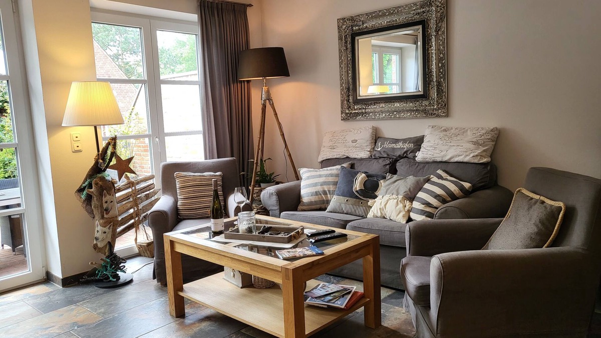 St. Peter-Ording House | Ferienhaus DHH Dat Johannsen Hus